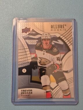 Allure Trevor Zegras Pink and Lavender Rookie Card